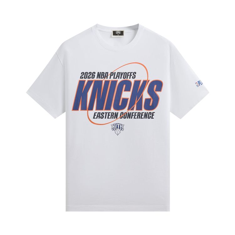 Kith For The New York Knicks Playoffs Tee White