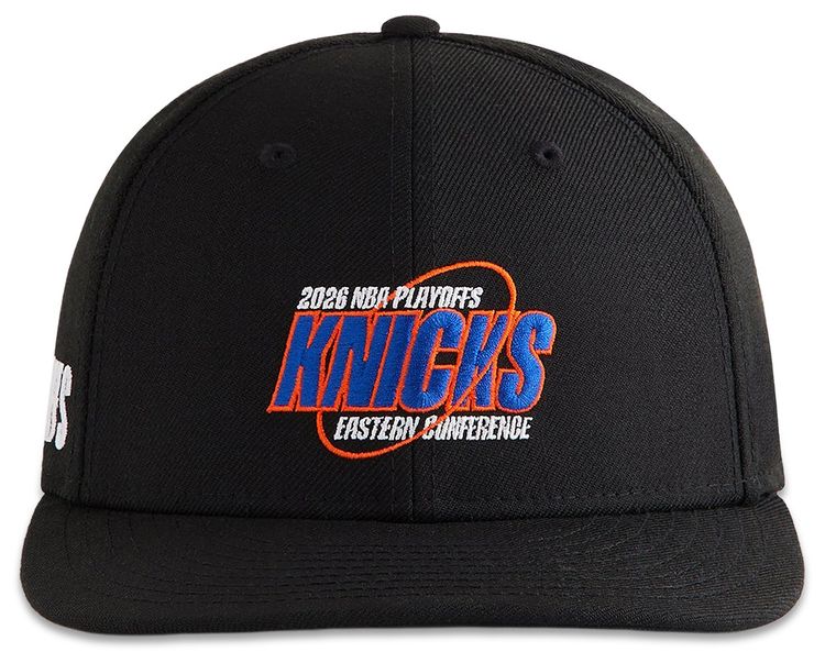 Kith x New Era For The New York Knicks Playoffs Premium Wool 59fifty Low Profile Cap Black