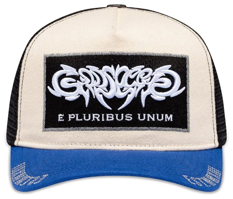 Godspeed E Pluribus Trucker WhiteBlue