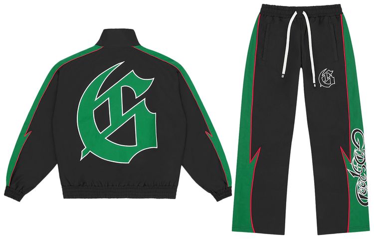 Godspeed GT Tracksuit BlackGreenRed