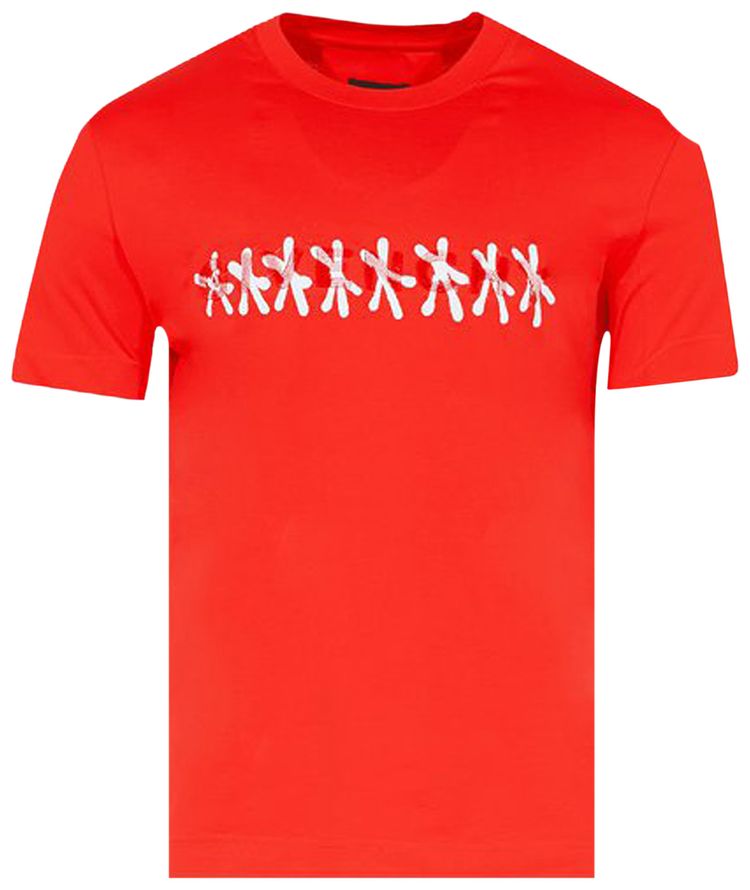 Givenchy Classic Chain Tee Red
