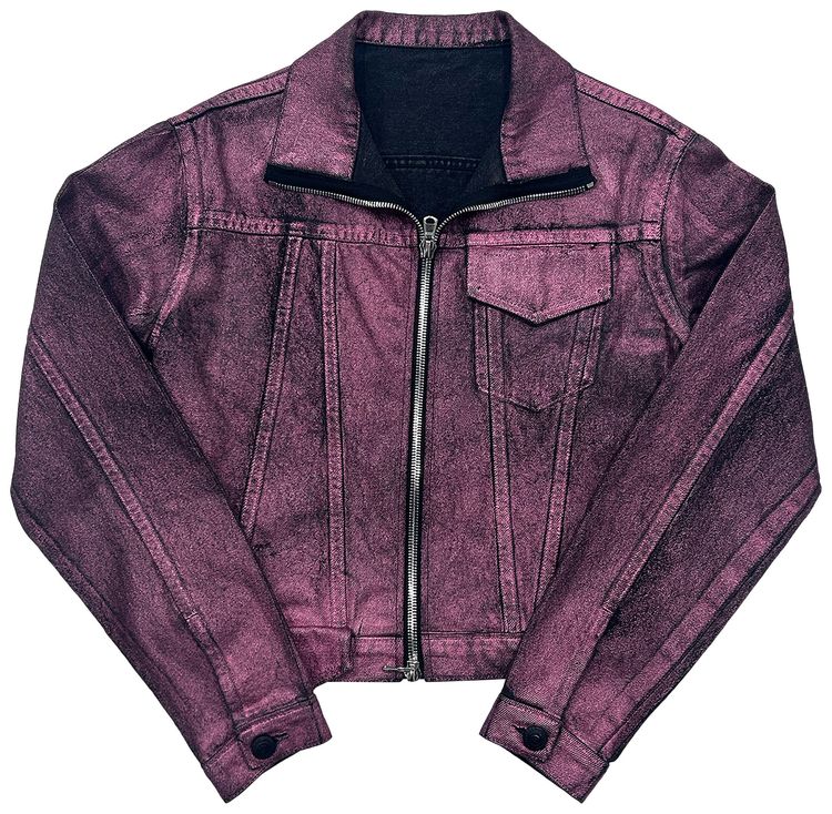Sp5der x Levis Metallic Wash Jacket Pink