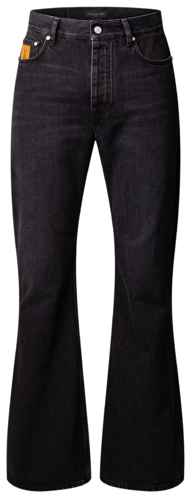 Louis Vuitton Flared Denim Black