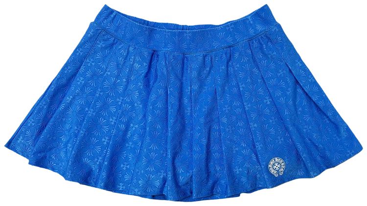 Chrome Hearts Horseshoe Stage Five Tennis Skirt Blue
