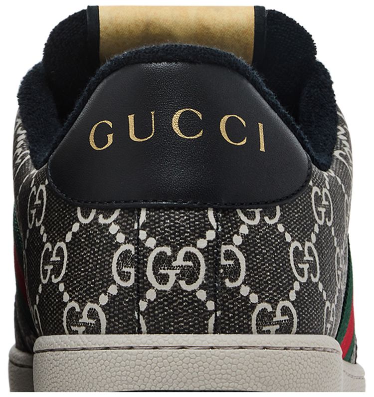 Gucci Screener GG Supreme   Black Grey