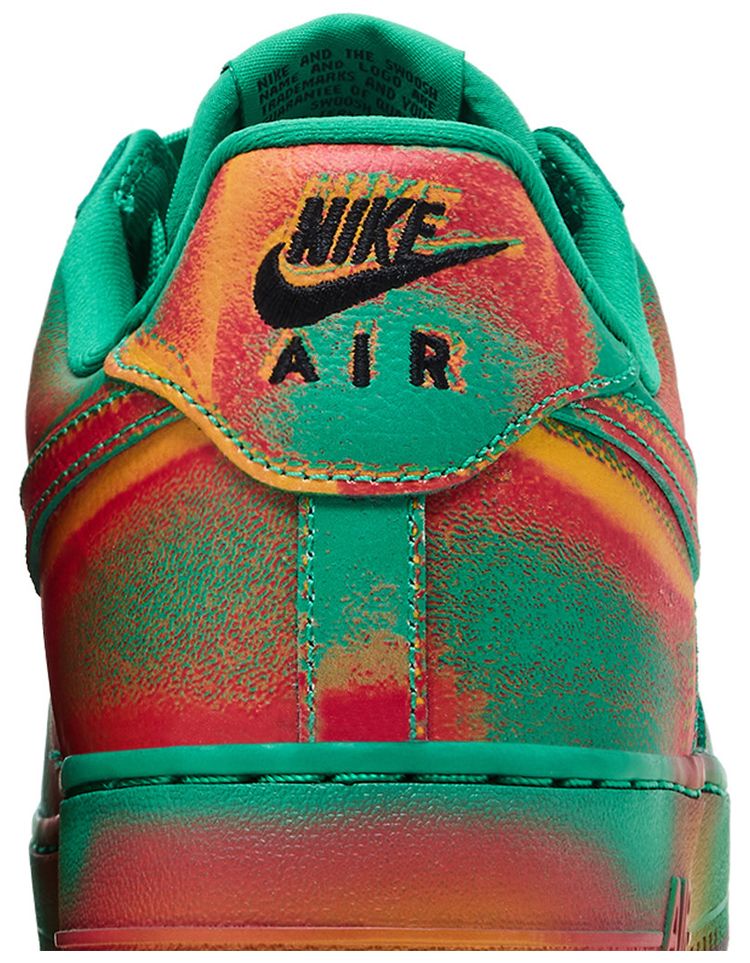 Nike Air Force 1 Low 07 Stadium Green Crimson