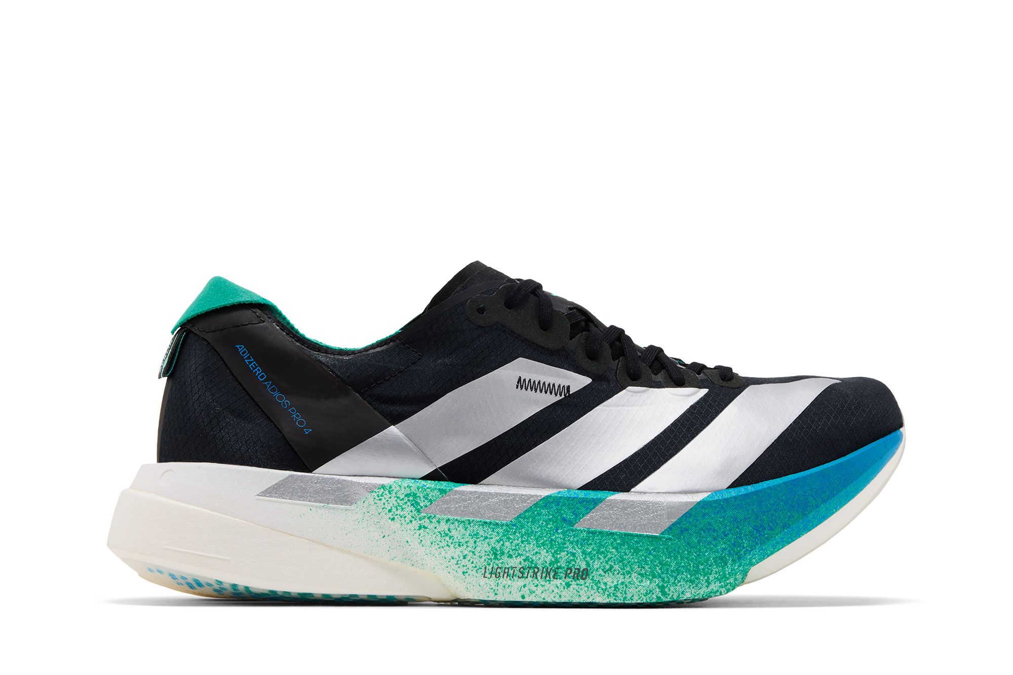 Buy adidas Adizero Adios Pro 4 'Black Silver Glory Green' - JR6365