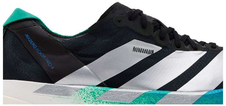 adidas Adizero Adios Pro 4 Black Silver Glory Green