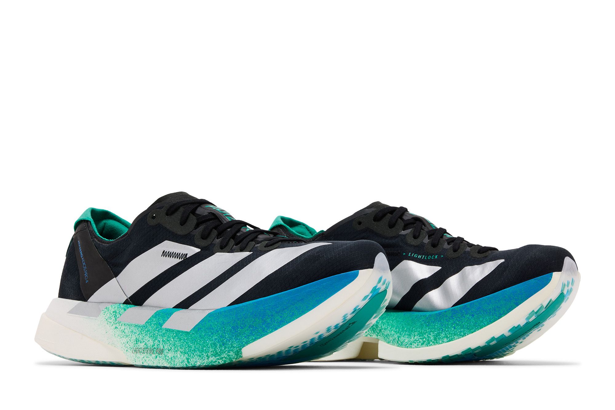 Buy adidas Adizero Adios Pro 4 'Black Silver Glory Green' - JR6365