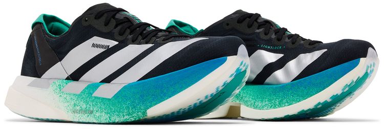 adidas Adizero Adios Pro 4 Black Silver Glory Green