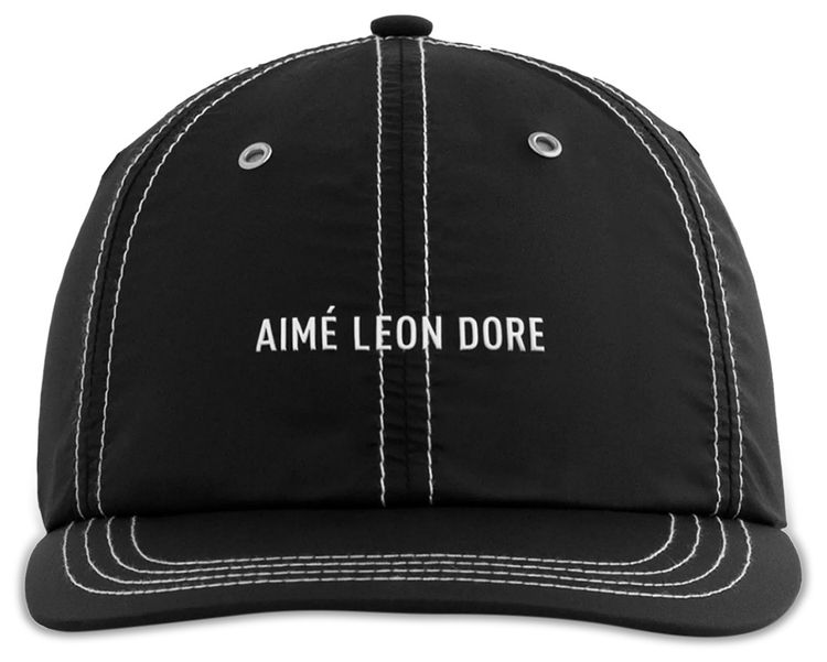 Aime Leon Dore Logo Stitch Cap Black