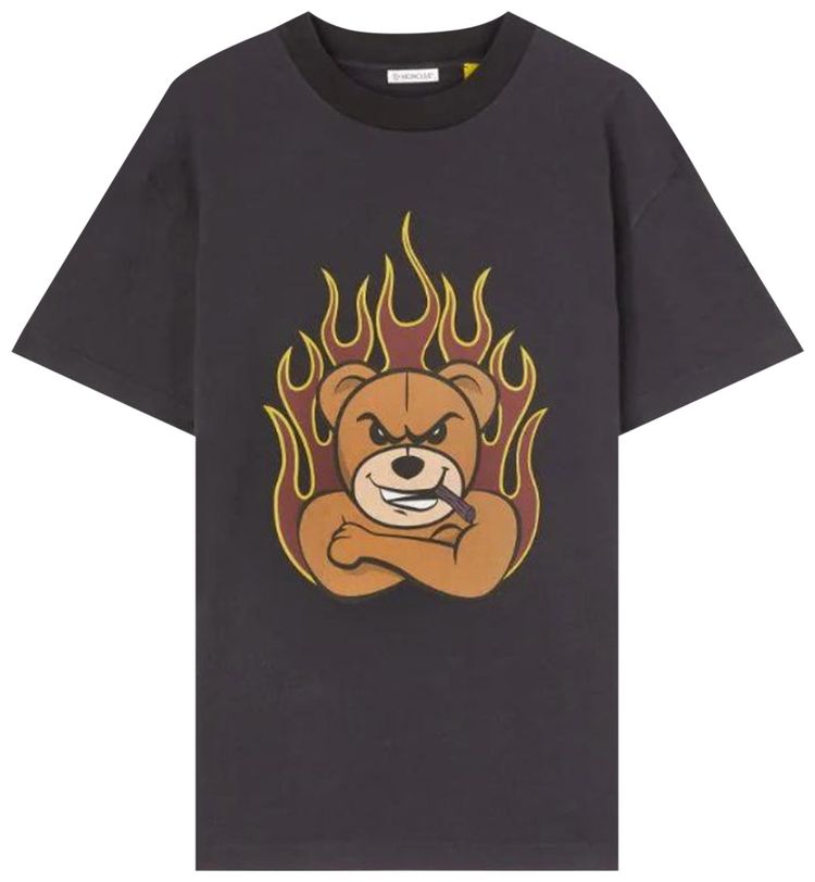 Moncler x Palm Angels Bear T Shirt Black
