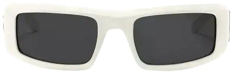 Palm Angels Kerman Logo Sunglasses White