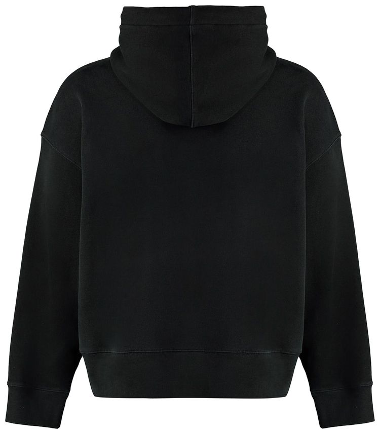 Moncler x Palm Angels Logo Patch Hoodie BlackWhite