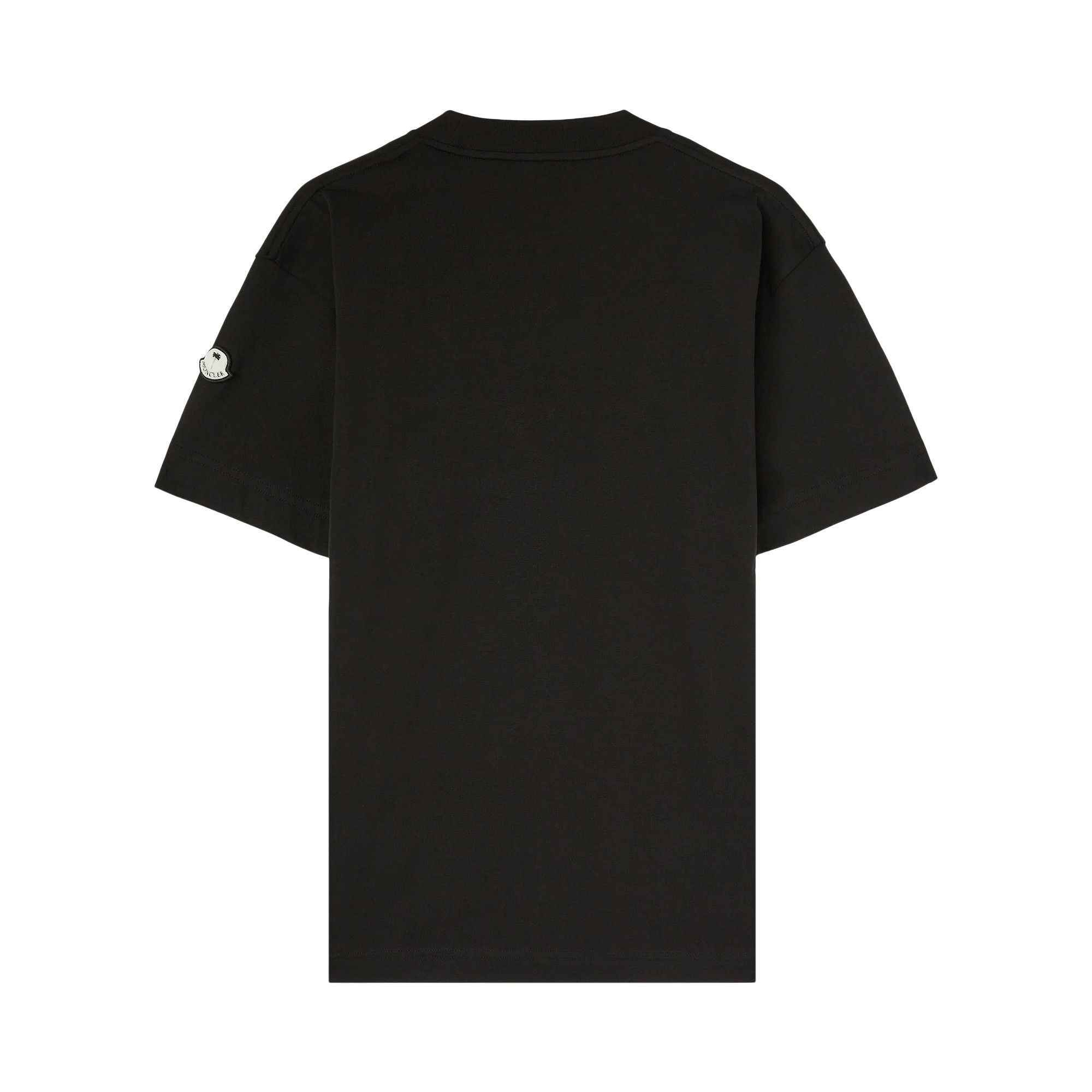 Buy Moncler x Palm Angels Racing T-Shirt 'Black/Blue