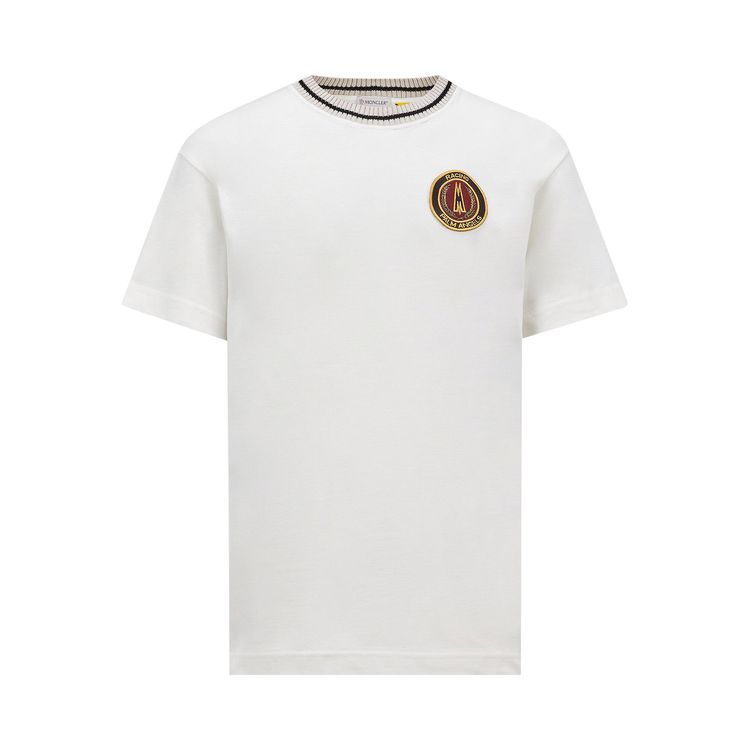Moncler x Palm Angels Logo Patch Tee White