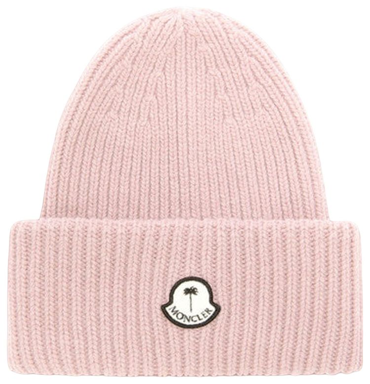Moncler x Palm Angels Tricot Beanie Hat Pink