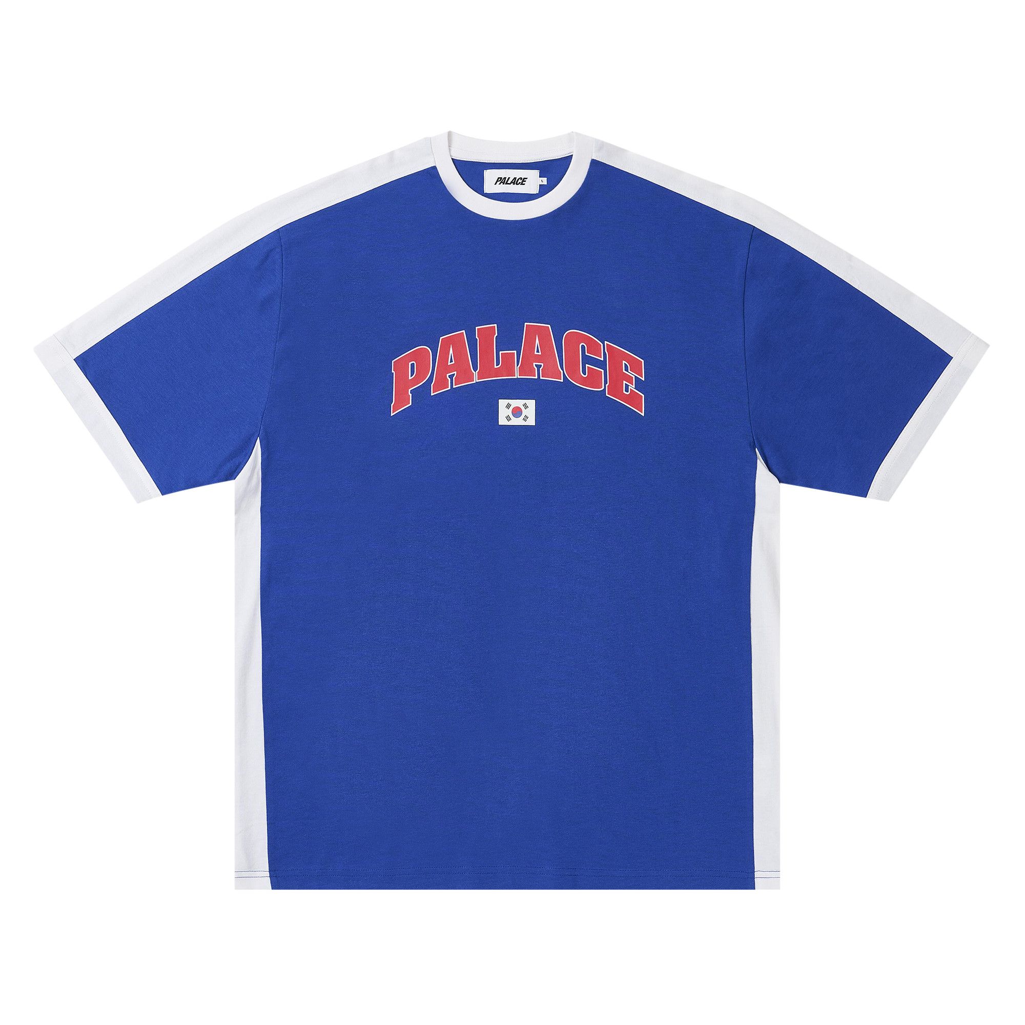 Buy Palace Flag T-Shirt 'Deep Sea Blue' - P30ES056 | GOAT