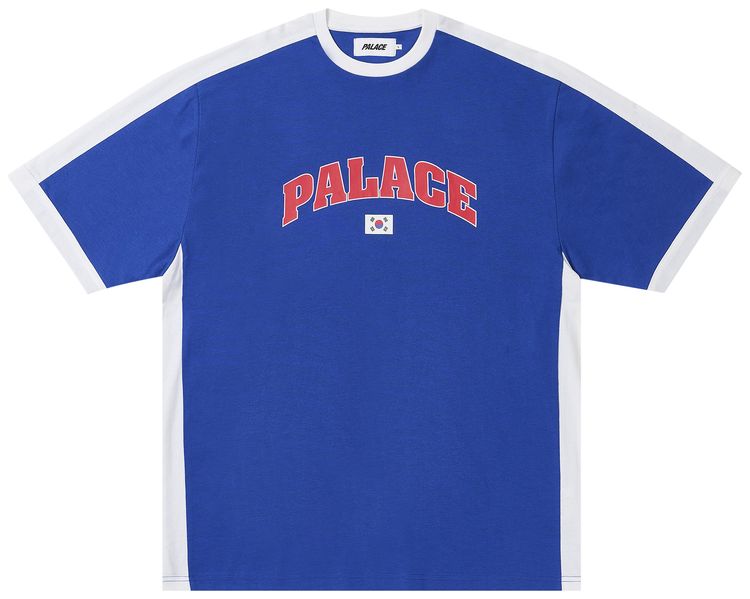 Palace Flag T Shirt Deep Sea Blue