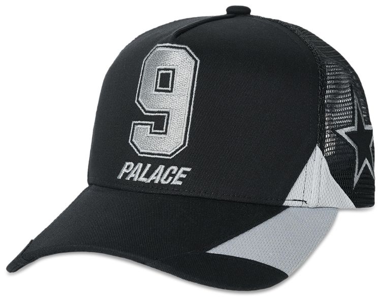 Palace PFL Trucker Black