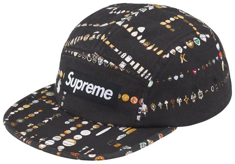 Supreme x Mike Kelley Camp Cap Black