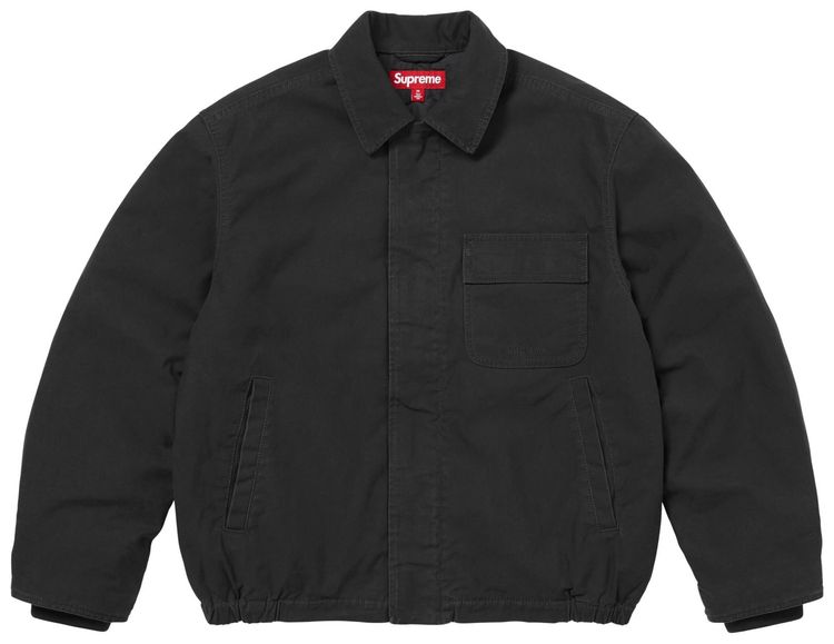 Supreme Cordura Twill Utility Jacket Black