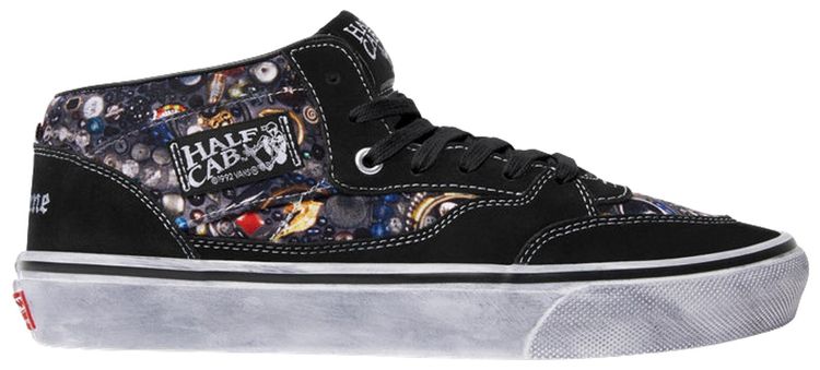Supreme x Mike Kelley x Vans Half Cab Black