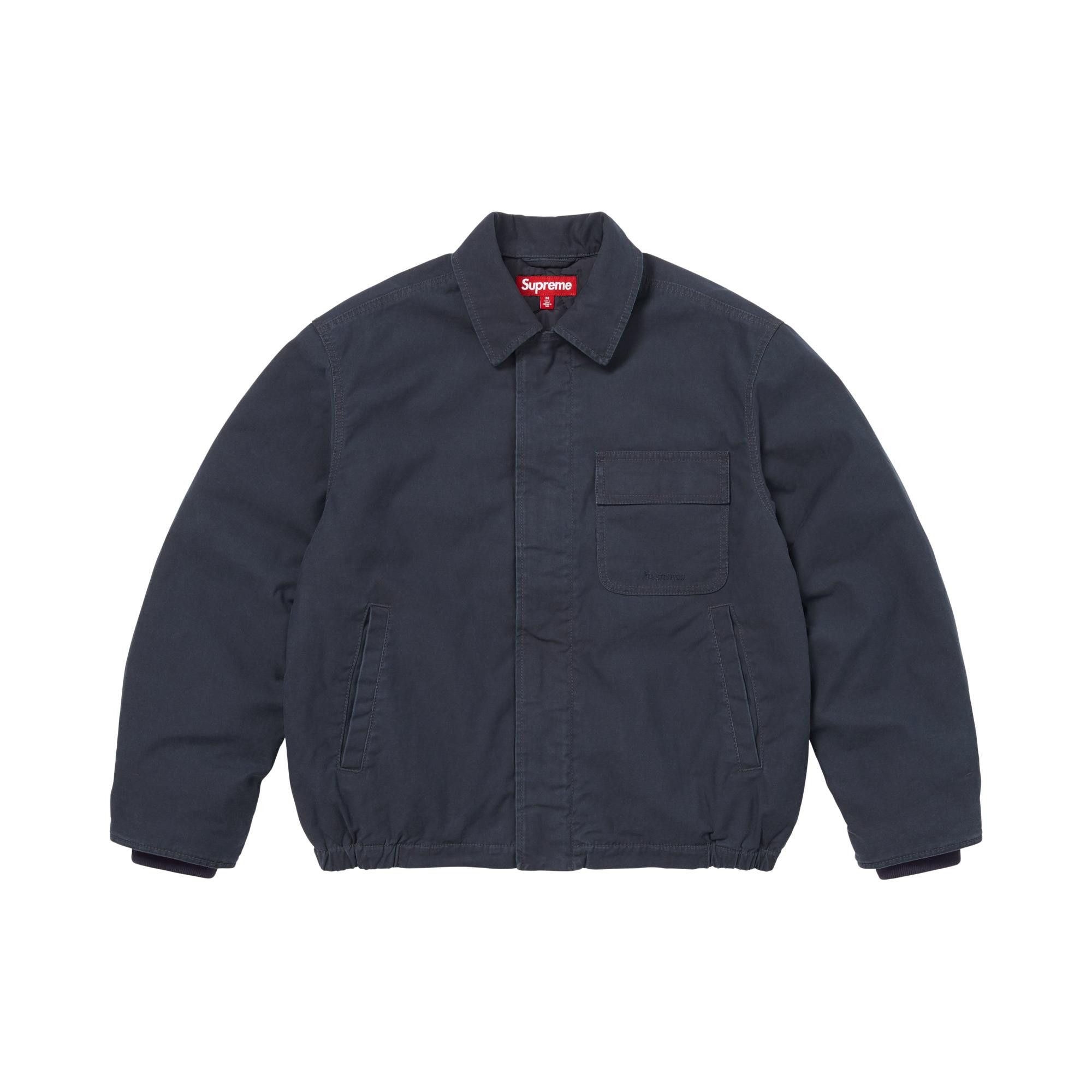 Buy Supreme Cordura Twill Utility Jacket 'Navy' - SS26J61 NAVY | GOAT
