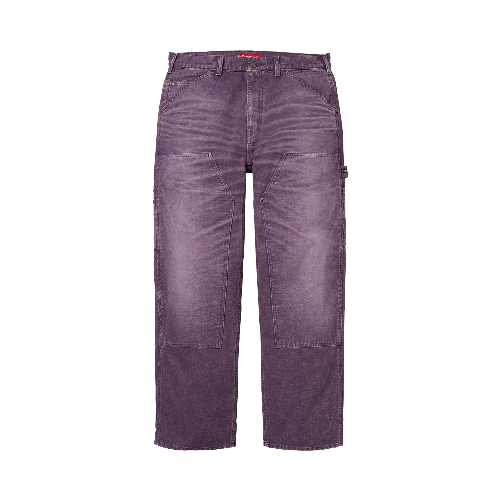 Buy Supreme Worn Double Knee Painter Pant 'Purple' - SS26P37