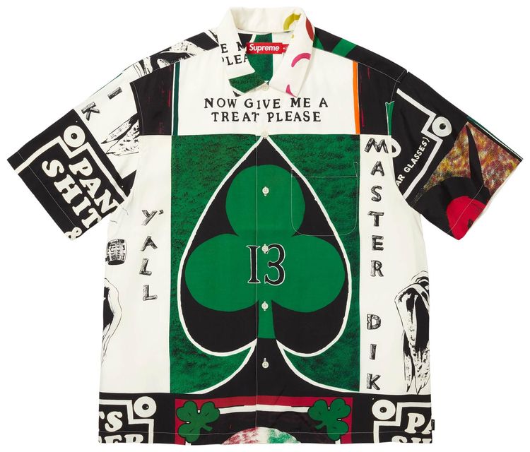 Supreme x Mike Kelley Short Sleeve Shirt Multicolor