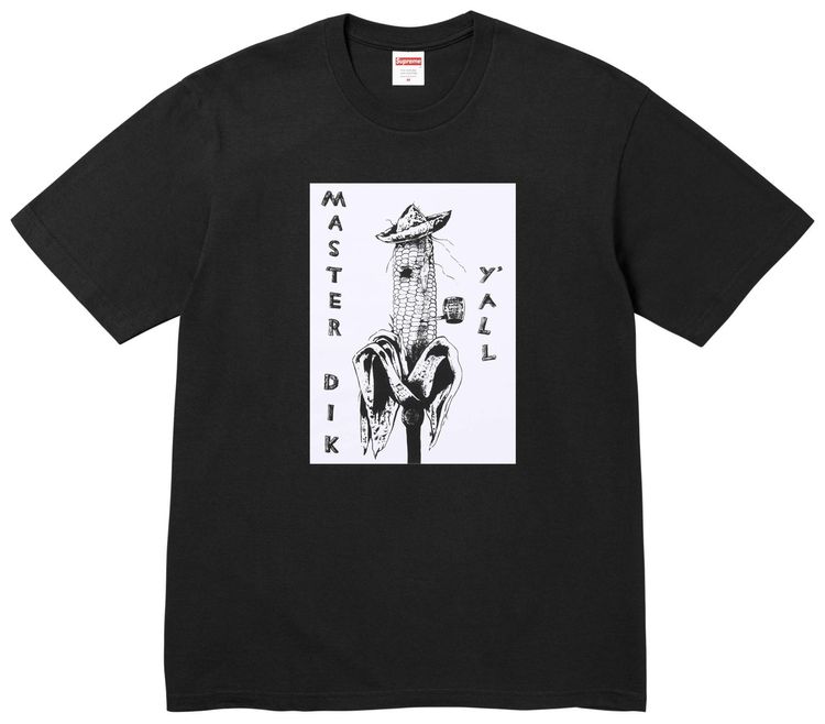 Supreme x Mike Kelley Tee Black
