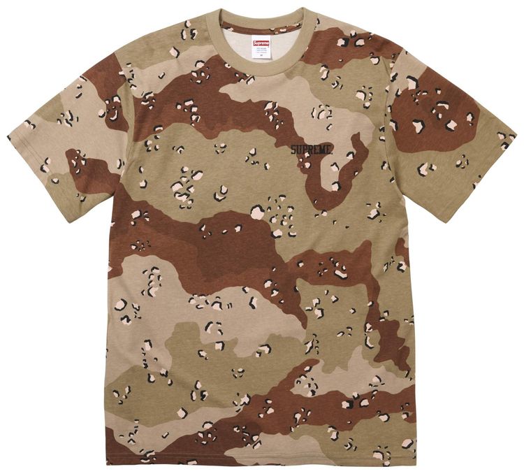 Supreme x Mike Kelley Banner Tee Chocolate Chip Camo