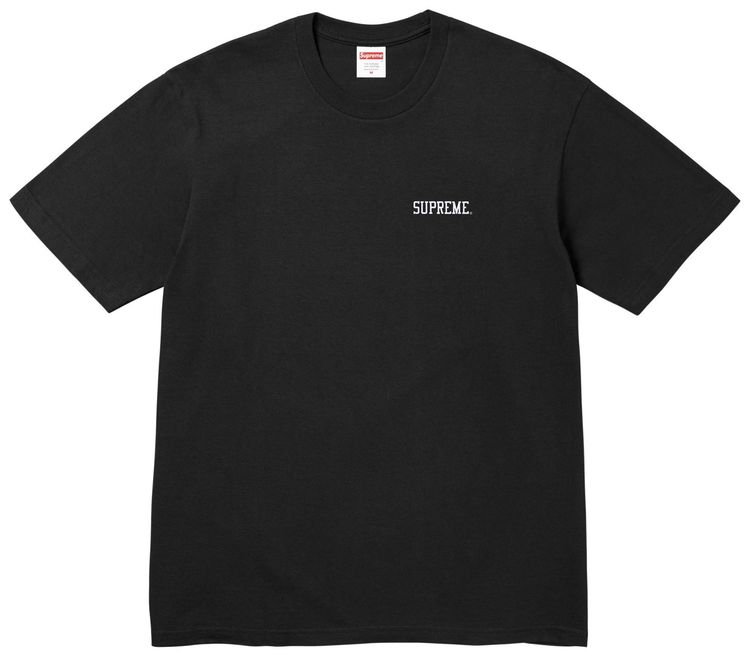 Supreme x Mike Kelley Banner Tee Black