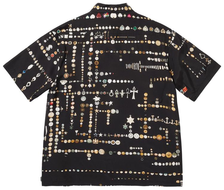 Supreme x Mike Kelley Short Sleeve Shirt Black