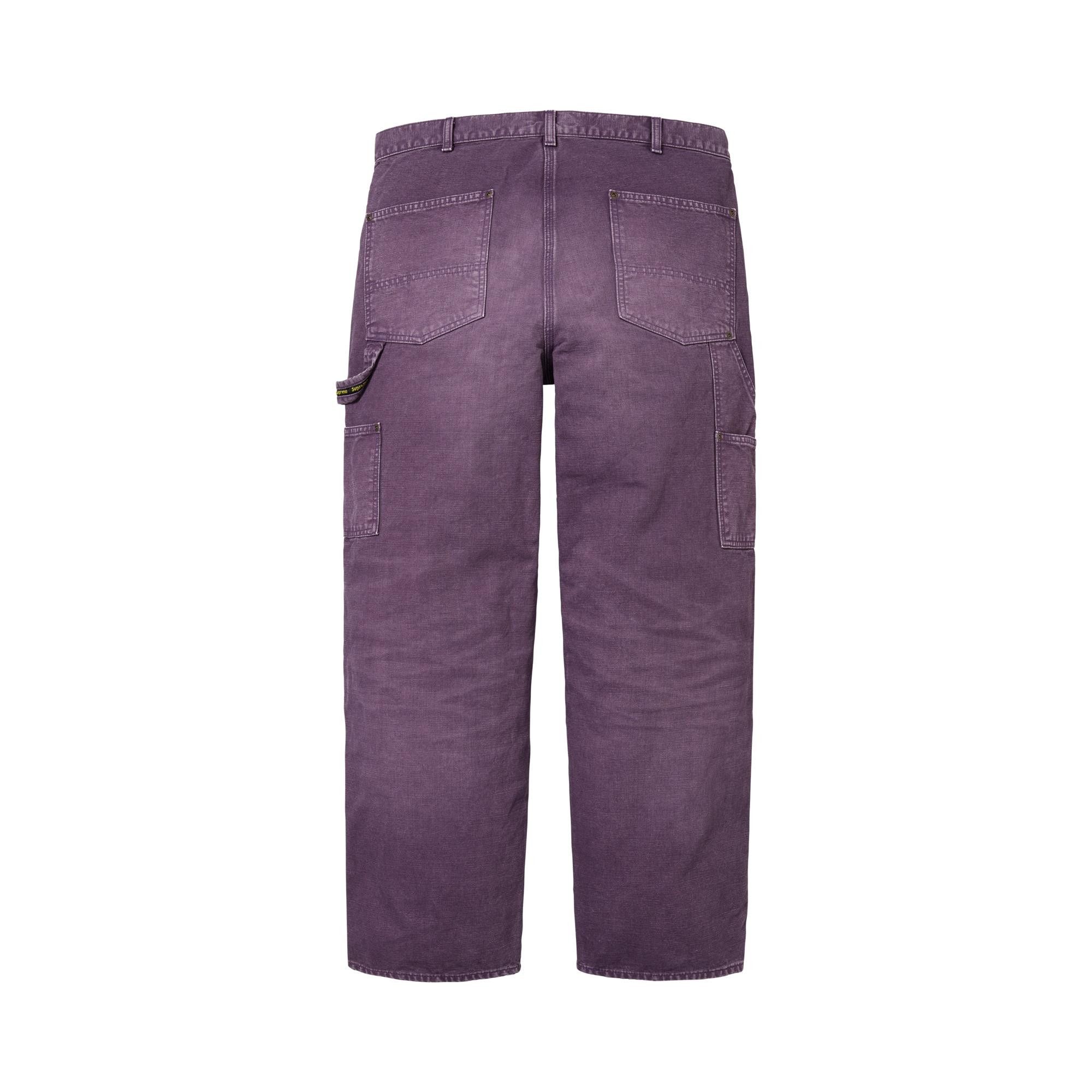 Buy Supreme Worn Double Knee Painter Pant 'Purple' - SS26P37