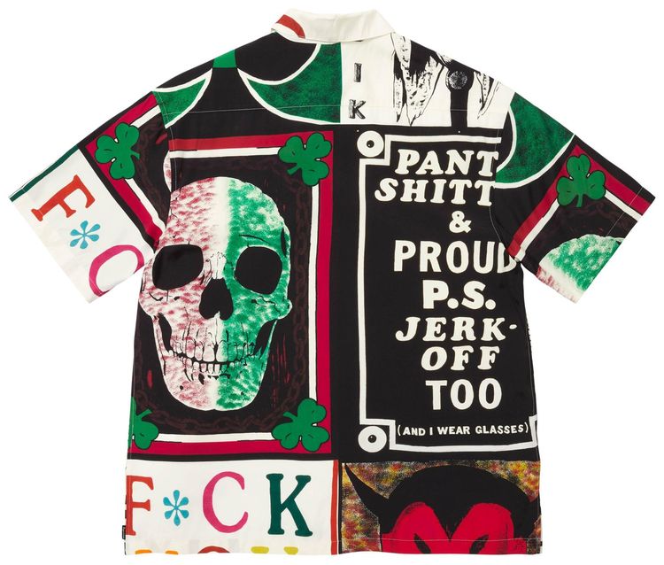 Supreme x Mike Kelley Short Sleeve Shirt Multicolor