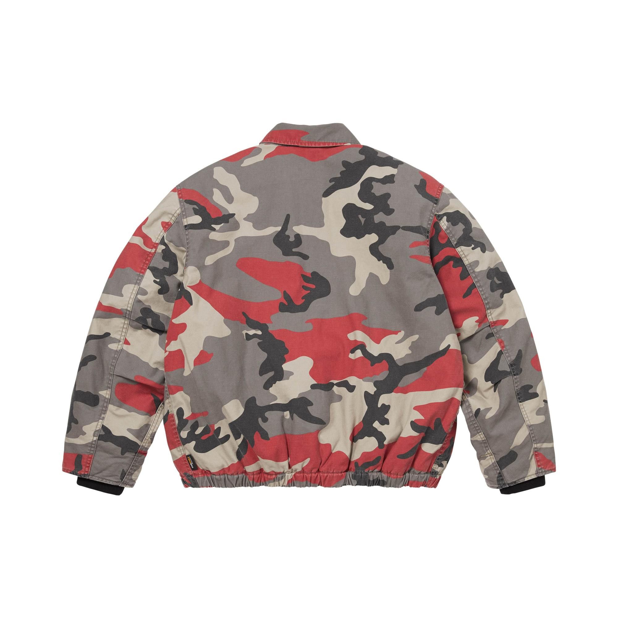 Buy Supreme Cordura Twill Utility Jacket 'Red Camo' - SS26J61 RED