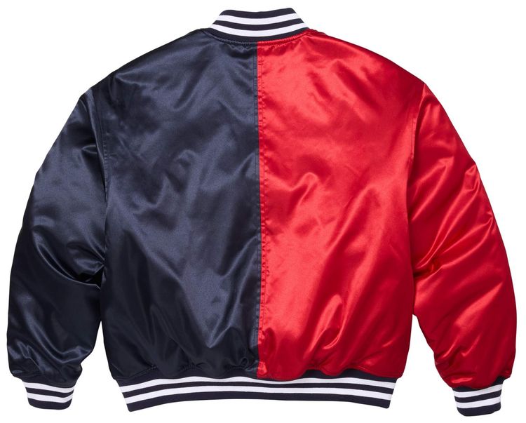 Supreme x Champion Satin Varsity Jacket Multicolor