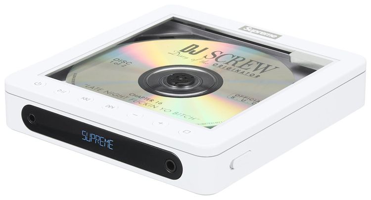 Supreme x FIIO DM13 Cd Player White