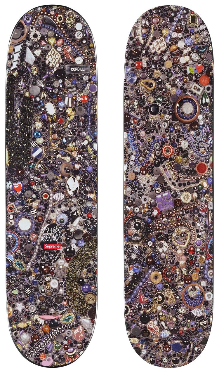 Supreme x Mike Kelley Skateboard 825 x 32 Black
