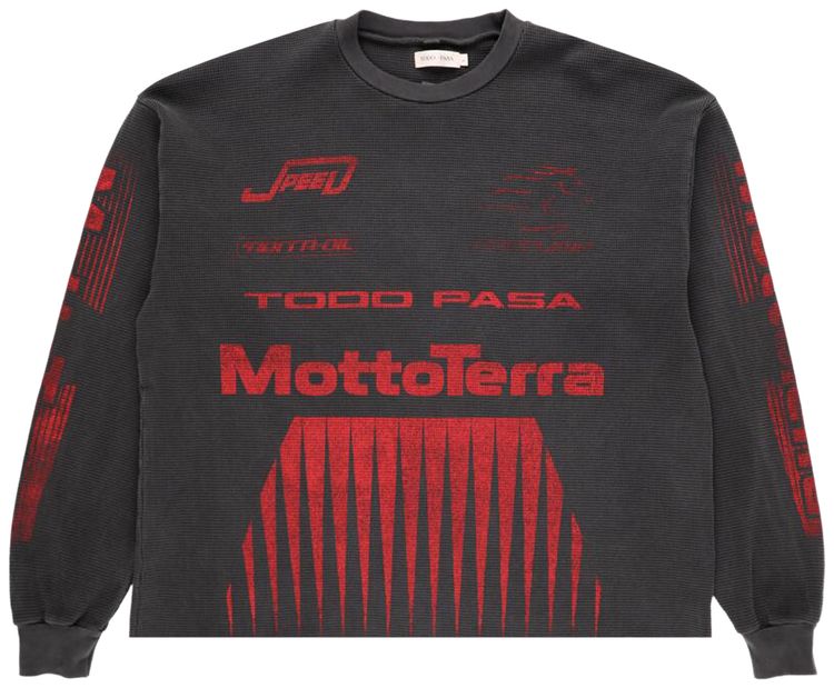 Todo Pasa Mottoterra Thermal Vintage Black