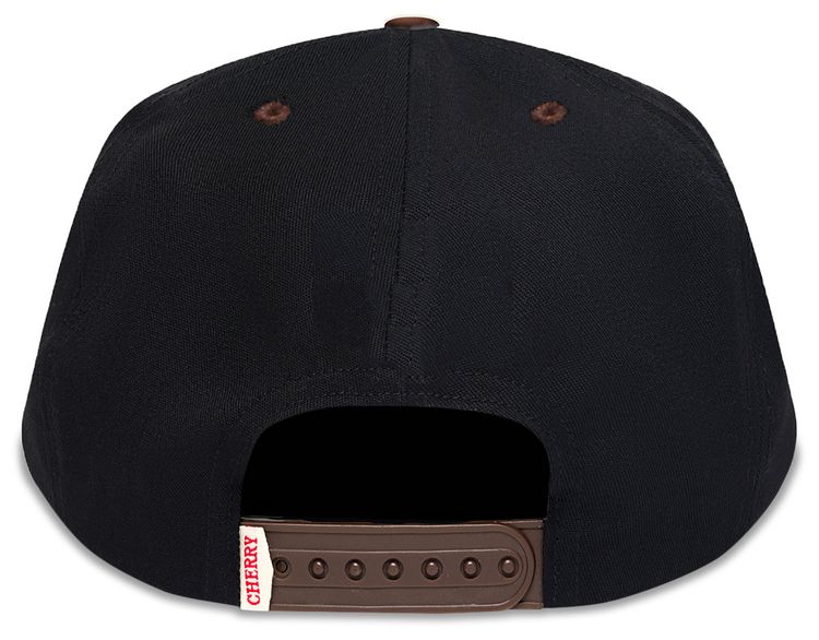 Cherry LA Country General 5 Panel Hat BlackBrown