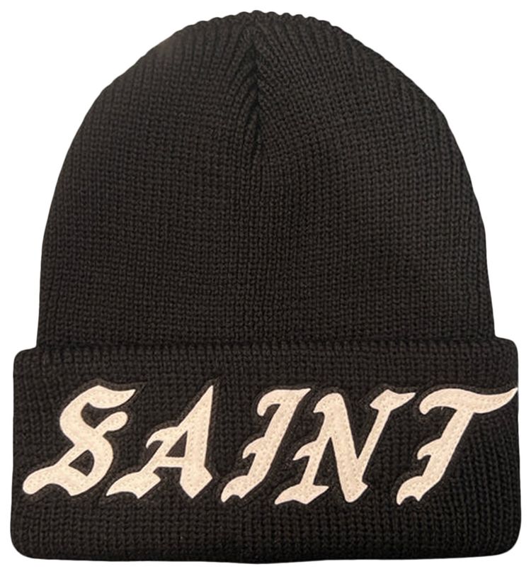 Saint Michael Saint Knit Cap Black