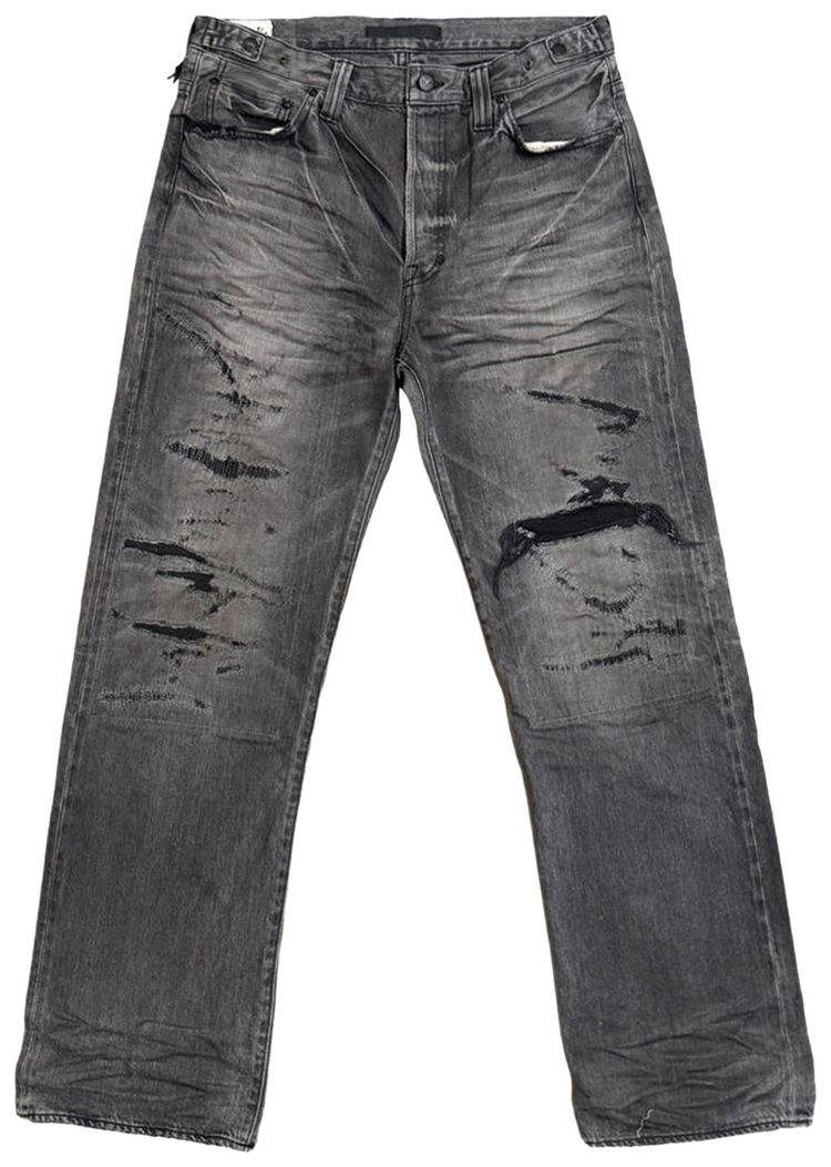 Mastercraft Union Showa Relaxed Kumori Repaired Grey