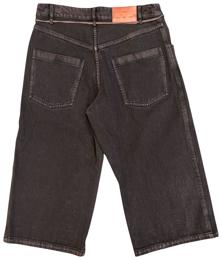 Song for the Mute Long Shorts Black Fade Out