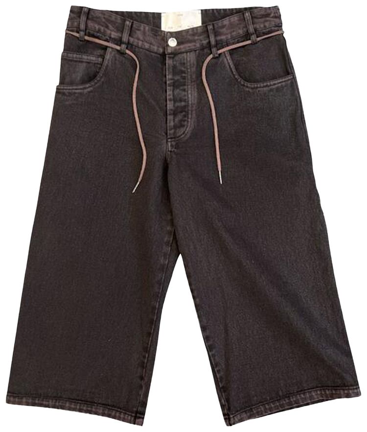 Song for the Mute Long Shorts Black Fade Out