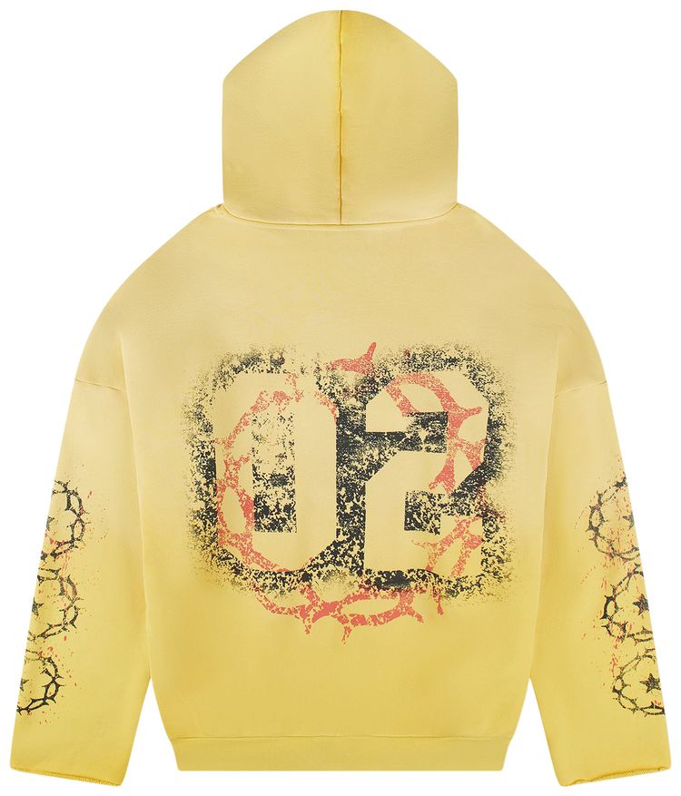 Secnd Slf Ornis Hoodie Yellow