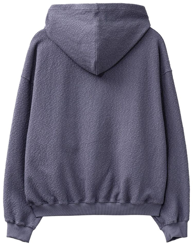 FFFPostalService Reverse RH Zip Hoodie Ghost Lilac