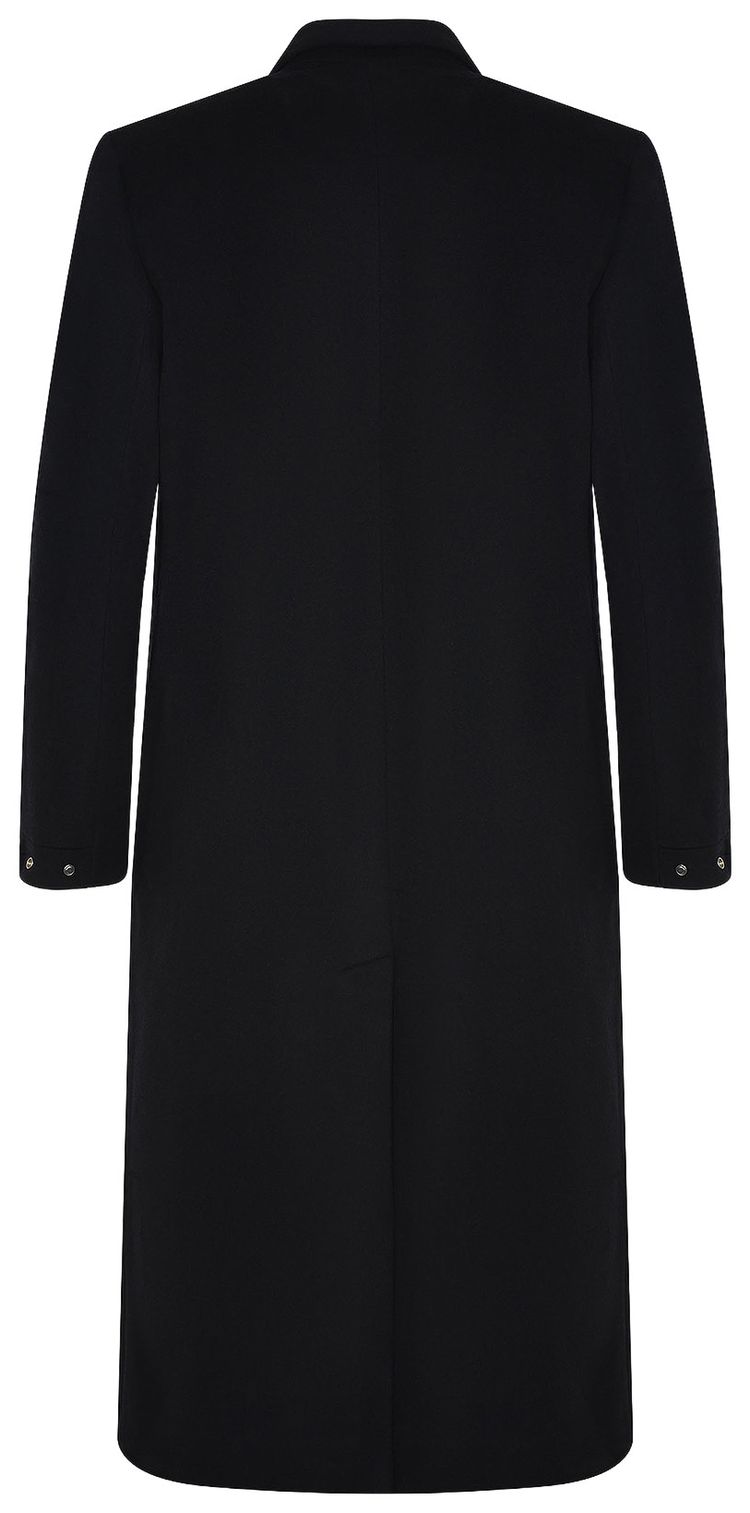 Heliot Emil Titan Wool Coat Black