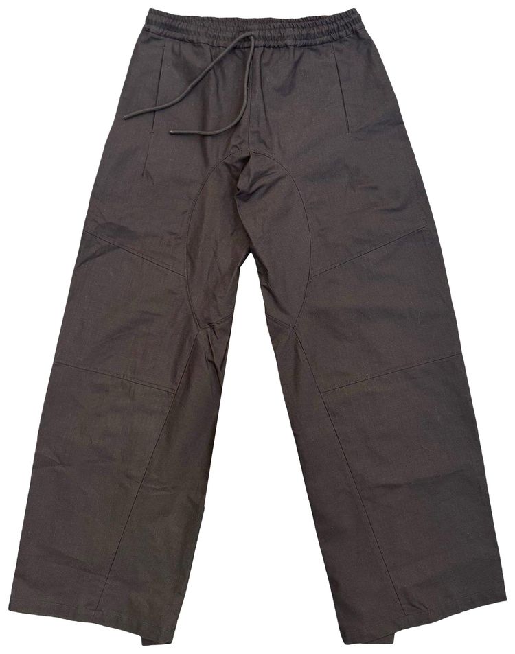 FFFPostalService Curved Backzip Trousers Black